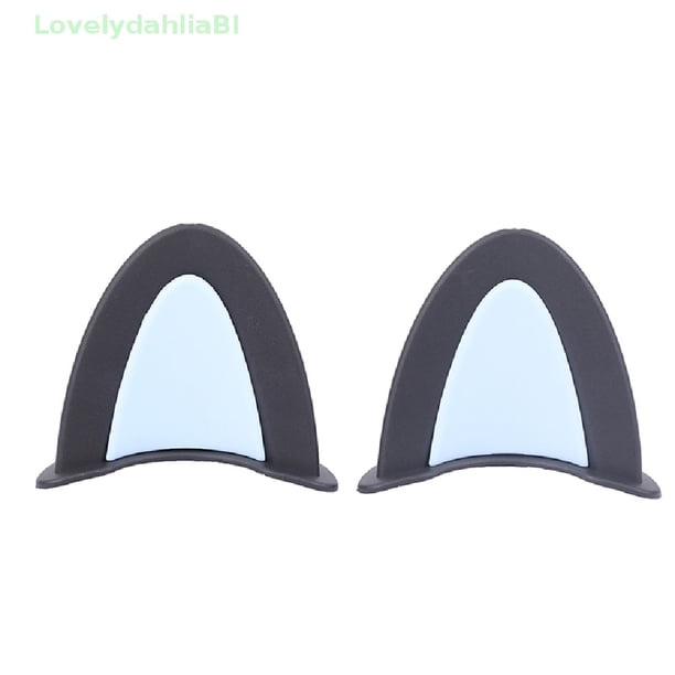 LovelydahliaBI 2pc Casco De Motocicleta Orejas De Gato Lindo Estilo De Decoración Accesorio Universal Nice