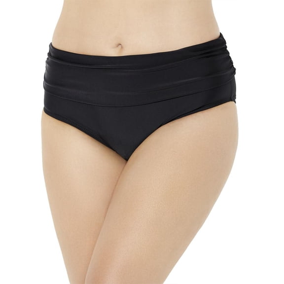 Swimsuits for All Women's Foldover Swim Brief