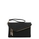 thumbnail image 2 of Bolso de mano Bag FashionPuzzle con forma de sobre, bandolera, negro, 2 of 7
