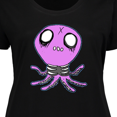 thumbnail image 4 of Inktastic Death Metal Octopus Women's Plus Size T-Shirt, 4 of 5