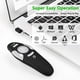 thumbnail image 4 of 1 Clicker de presentación Puntero láser remoto - Presentador USB inalámbrico - Presentación de diapositivas PowerPoint Clicker - Compatible con Win10︱MAC - PPT︱Keynote︱Soporte de Google Slides, 4 of 5