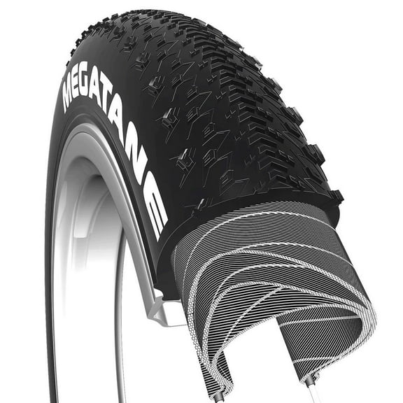 CST Megatane Tire, 20x4.0", Black NLS