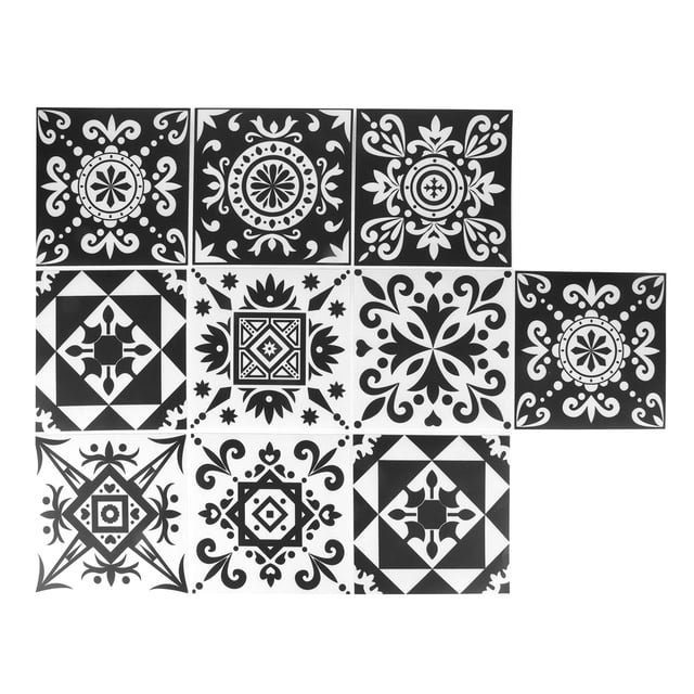 Papel tapiz autoadhesivo impermeable 10 piezas Jadeshay 15x15cm estilo Nórdico