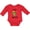 Red, variant on Cinco De Mayo Let's Fiesta Cute Cactus with Sombrero Boys or Girls Long Sleeve Baby Bodysuit