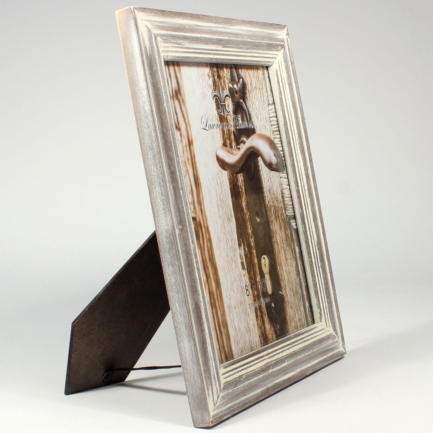 Lawrence Frames 8x10 Washed Gray Picture Frame