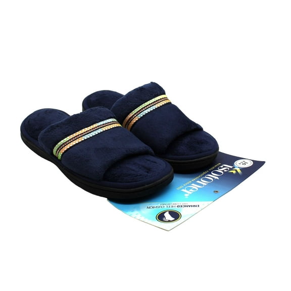 Isotoner Women's Microterry Anna Slide Slippers(size 8.5)