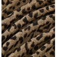 thumbnail image 3 of Sofia Vergara Home Classic Leopard Throw Blanket, Beige, Standard Throw, 3 of 5