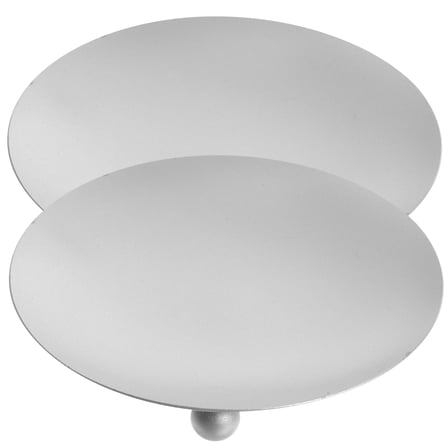 CIMAXIC 2Pcs Elegant Pillar Candle Holder Set for Wedding Ceremony Iron Table Centerpieces Festival Party