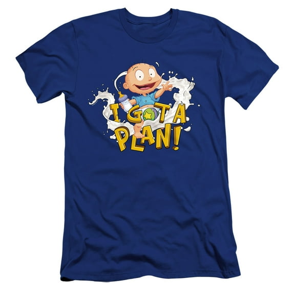 Rugrats Tommy Pickles Has A Plan Unisex Adult Canvas Brand T Shirt