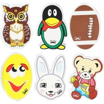 Mr. Pen- Cute Dry Erase Erasers, 6 Pack, Animal Shaped Whiteboard Erasers, Magnetic Eraser for Dry-Erase Boards
