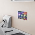 thumbnail image 5 of Yayeee Toggle Light Switch Wall Plate 3-Gang 6.37"x4.48" Decorative Outlet Cover, Green Wavy Pattern, 5 of 7