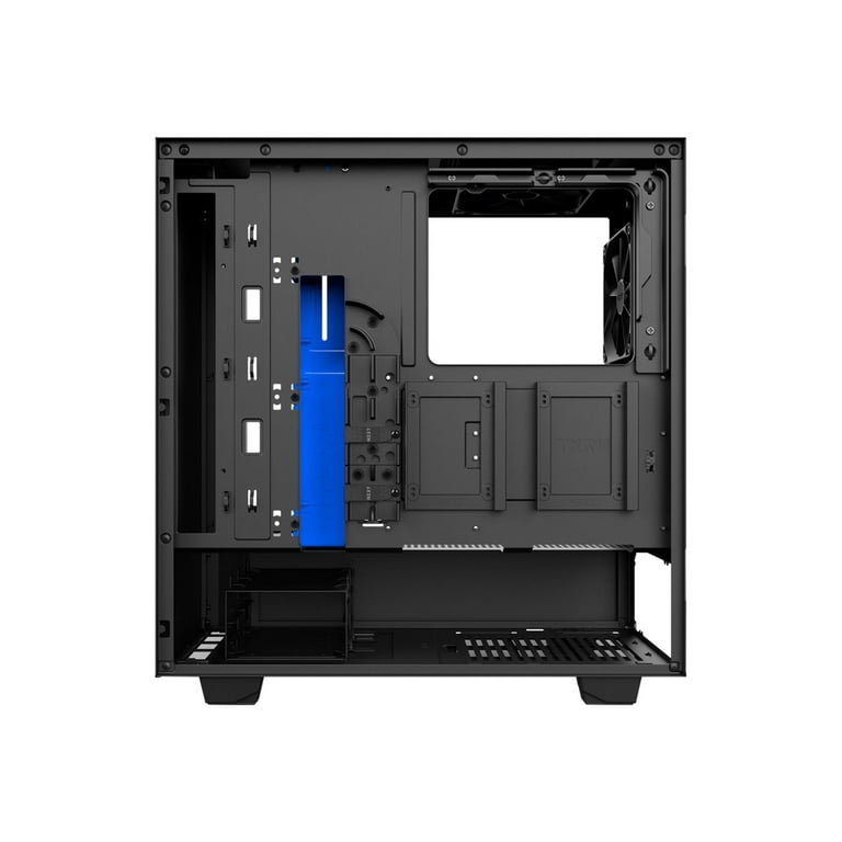 NZXT Case H500 Mid-Tower BK/Blue - Walmart.com