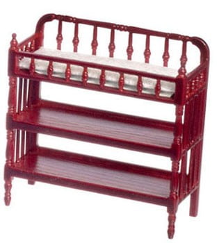 mahogany changing table