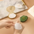 thumbnail image 2 of Leodye 1Pack/50PCS Assorted Paper Soap Sheets Portable Foaming Travel Daily Disposable Hand Washing Bath Soap Sheets, 2 of 2