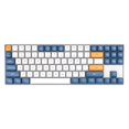thumbnail image 3 of Teclado mecánico inalámbrico A87, recargable, con teclas completas, sin impacto, con cable, para juegos de oficina, teclado con eje verde, 3 of 5
