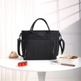 thumbnail image 2 of SXcggal Sac à Lunch Isolé Réutilisable Lunch pour École Pique-Nique Contenant Thermique pour Aliments avec Poignée Polyester Durable Multifonctionnel Sain Incassable Outils de Cuisine, 2 of 5