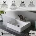 thumbnail image 7 of Karran Usa Kbf526 Randburg 1.2 GPM Centerset Bathroom Faucet - Black, 7 of 7