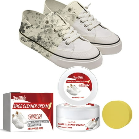 

Customer Favorite Multifunctional Shoe Cleaning Cream Small White Shoe Cleaning Cream 100g Sports Shoe Special Cleaning Brush Shoe Cleaner Xmas Excitement | Plastic White MIANHT