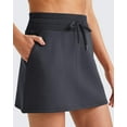 thumbnail image 3 of G4Free Smoofit Sweat Skirts for Women Soft Drawstring Summer Casual Lounge Skirt with Pockets, 3 of 8