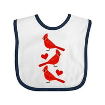 Inktastic Cardinal Cute Bird Watching Boys or Girls Baby Bib