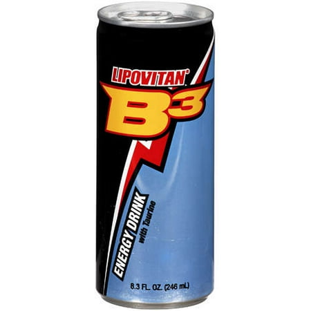 Lipovitan: B3 W/Taurine Energy Drink, 8.30 fl oz