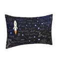 thumbnail image 2 of EasygdpPhysical Formulas Polyester Fiber Double-Sided Pillowcase,Super Soft,Comfortable And Luxurious Pillowcase,Not Easy To Break Or Deform- 20"X30", 2 of 9