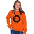 thumbnail image 4 of Celestial Sun Symbolic Spirit Animal Women Plus Size Crewneck Sweatshirt Brisco Brands 2X, 4 of 5