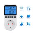 thumbnail image 3 of LOVIVER Digital Temperature Controller for Greenhouse Aquarium Heating Cooling, 3 of 5