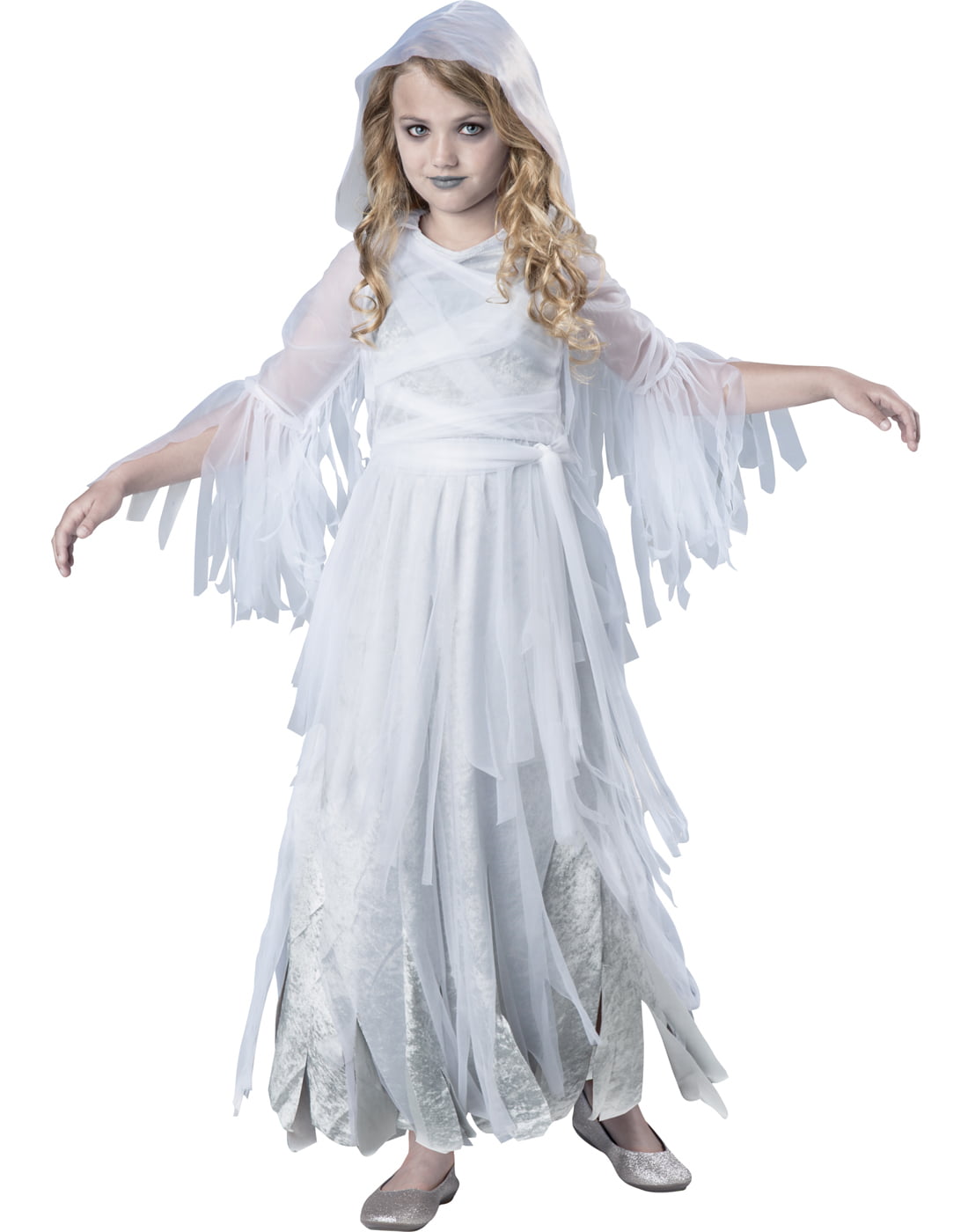 Womens Haunted Beauty Ghost Dead Bride Halloween Horror Fancy Dress Costume