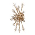 thumbnail image 3 of Elk Home 13-Inch Wide Starburst Sconce, Contemporary, Satin Brass, 3 of 3