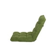 thumbnail image 5 of Luxury Bedding FRC2749-US Urban  Microfiber Modern Contemporary Armless Quilted Recliner Chair Case - Green, 5 of 5