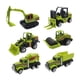 thumbnail image 2 of 6 piezas de vehículos de construcción, juguetes de tractor, pequeños juguetes de construcción, juguetes de granja, juguetes de tractor realistas para, 2 of 10