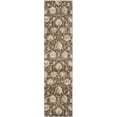 thumbnail image 2 of SAFAVIEH Florenteen Franklin Floral Area Rug, Brown/Ivory, 5'1" x 7'7", 2 of 6