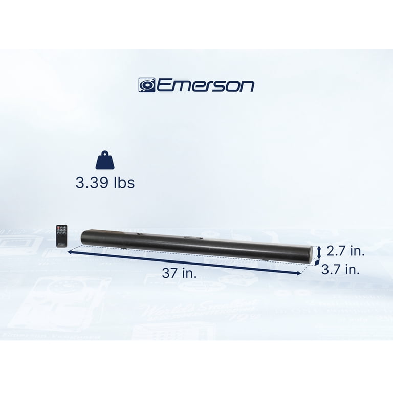 Emerson 37-inch Bluetooth Soundbar with Remote photo 2