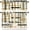 Abstract, variant on Modern Mid Century Valances Curtain for Window,Abstract Geometric Print Kitchen Curtains Valances Short Window Treatment for Living Room,Bedroom,Bathroom,1 Panel,54" W x 18" H