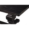 thumbnail image 4 of Alpine Furniture Manchester Dining Table, Vintage Black, 4 of 9