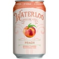 thumbnail image 6 of Waterloo Sparkling Water, Peach, 12 fl oz, 8 pack cans, 6 of 8