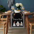 thumbnail image 2 of Halloween Spooky Table Runner - 36 Inch Long, Kitchen Dining Table Runner Dresser Scarves, Horror Pumpkins Fall Halloween Trick Ghost Farmhouse Decor for Coffee Tables Wedding Party Banquet, 2 of 8