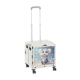 thumbnail image 3 of Carrito de compras plegable Carretilla de mano personal Carretilla de mano para compras de gran capacidad Rata, 3 of 8