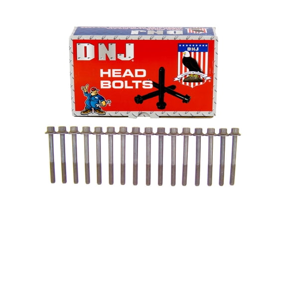 DNJ HBK475 Head Bolt Kit Fits Cars & Trucks 90-95 Mazda 929 3.0L V6 DOHC 24v Cu. 180