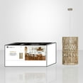 thumbnail image 2 of Xtricity - Pendentif, Largeur 9,84", de la Collection Kampala, Beige, 2 of 2