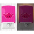 thumbnail image 2 of Caroline's Treasures BB8903CNL Nautical Pink Crab Ceramic Night Light, 6x4x3", multicolor, 2 of 2
