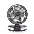 thumbnail image 1 of Bearachild Ventilador eléctrico de escritorio Enfriador silencioso Noche Ventilador de circulación vertical multifuncional Oficina Hogar Ajuste de 4 Electrodomésticos Negro Bearachild  HA063635-01B, 1 of 6