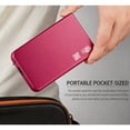 thumbnail image 4 of Hent External USB Hard Drive (10TB) — Portable Mobile Storage & Backup, Ultra-Slim Capacity Expansion Device (USB 3.0) — Compatible with PC, Mac, and Laptops (Red), 4 of 4
