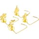 thumbnail image 1 of ganchos navideños para chimenea Percha de metal manto de chimenea ganchos decorativos para pared medias ganchos para medias de seguridad suministros navideños 4 JM  Papelería, 1 of 5