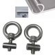 thumbnail image 1 of Tapones de riel de toldo Tapones de toldo de acero inoxidable para equipo de tienda de campa?a Accesorios de caravana (3 juegos) LingWen 8390612739859, 1 of 1