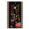 thumbnail image 2 of Bienvenido de nuevo a la escuela, cartel de pared, porche, puerta, telón de fondo, decoración de fiesta para exteriores, interiores Inevent HA000191-00B, 2 of 6