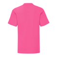 thumbnail image 2 of Fruit of the Loom - Camiseta de manga corta ajustada modelo Lady-Fit Original para mujer (Fucsia), 2 of 2