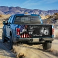 thumbnail image 2 of Faith Over Fear God Jesus Truck Tailgate Decal Sticker Wrap - 66x26 in, 2 of 6