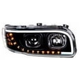 thumbnail image 6 of United Pacific Blackout Projection Headlight With LED Position Light & LED Turn Signal For 2008+ Peterbilt 388/389 - Passenger 31648, 6 of 7